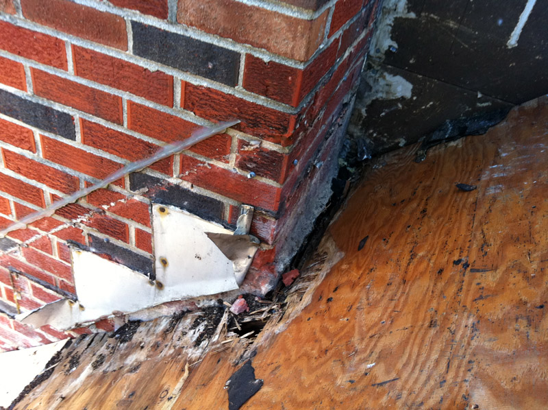 What is the most common cause of chimney deterioration